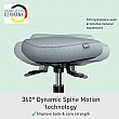 Leitz Ergo Active Sitting Mobile Stool with Wobble Comfort Seat