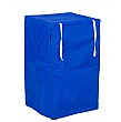 Classic Resuscitation Low Single Fixed Runner White Trolley with 4 Shallow Antimicrobial Trays