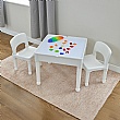 Light Table and Two Chairs Set