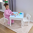 Light Table and Two Chairs Set