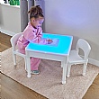 Light Table and Two Chairs Set