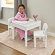 Light Table and Two Chairs Set