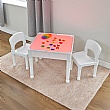 Light Table and Two Chairs Set