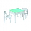 Light Table and Two Chairs Set