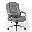 XL Heavy Duty 24 Hour Leather Faced Manager Chair