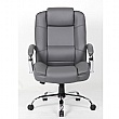 XL Heavy Duty 24 Hour Leather Faced Manager Chair