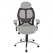 Classic Ergo-Tek 24 Hour Grey Mesh Executive Office Chair
