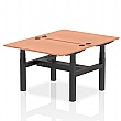 Air Back to Back Standing Desks With USB Ports