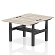 Air Back to Back Standing Desks With USB Ports