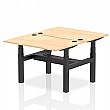Air Back to Back Standing Desks With USB Ports