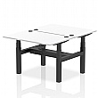 Air Back to Back Standing Desks With USB Ports