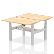 Air Back to Back Standing Desks With USB Ports