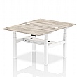 Air Back to Back Standing Desks With USB Ports