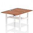 Air Back to Back Standing Desks With USB Ports