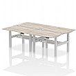 Air Back to Back Standing Desks With USB Ports