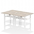 Air Back to Back Standing Desks With USB Ports