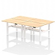 Air Back to Back Standing Desks With USB Ports