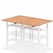 Air Back to Back Standing Desks With USB Ports