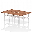 Air Back to Back Standing Desks With USB Ports