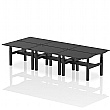 Air Back to Back Standing Desks With USB Ports