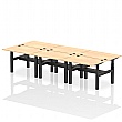 Air Back to Back Standing Desks With USB Ports