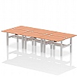 Air Back to Back Standing Desks With USB Ports