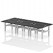 Air Back to Back Standing Desks With USB Ports