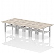 Air Back to Back Standing Desks With USB Ports