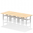 Air Back to Back Standing Desks With USB Ports