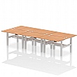 Air Back to Back Standing Desks With USB Ports