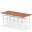 Air Back to Back Standing Desks With USB Ports