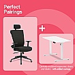 Perfect Pair Bundle 1: Santiago Ergonomic Posture Chair & Mono Compact Standing Desk