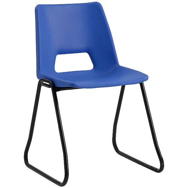 Scholar Polypropylene Skid Base Chairs
