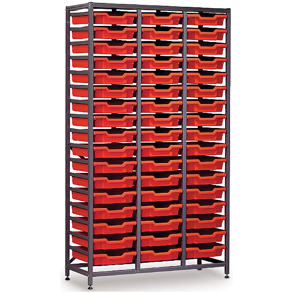 Gratnells 3 Column High 51 Tray Storage Rack