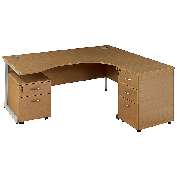 Ergonomic Cantilever Desks, Desk High & Mobile Ped