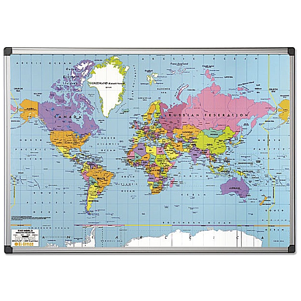 Bi-Office World Map