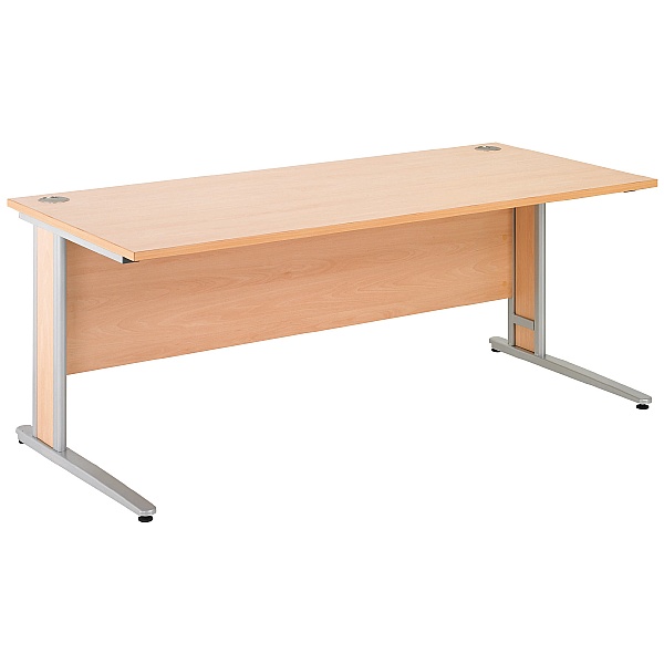 Gravity Deluxe Cantilever Rectangular Desk
