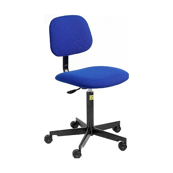 Static Dissipative Fabric Chair With Castors