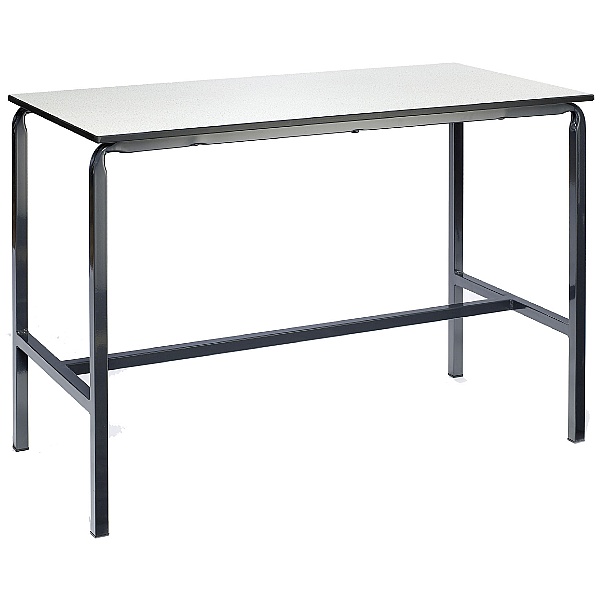 Crush Bent H-Frame Trespa Science Lab Table