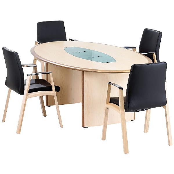 Bewick Executive Veneer Boardroom Table