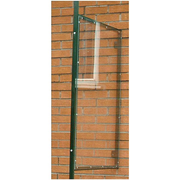 Single Side Panel for Wall Mounted Smoking Shelter