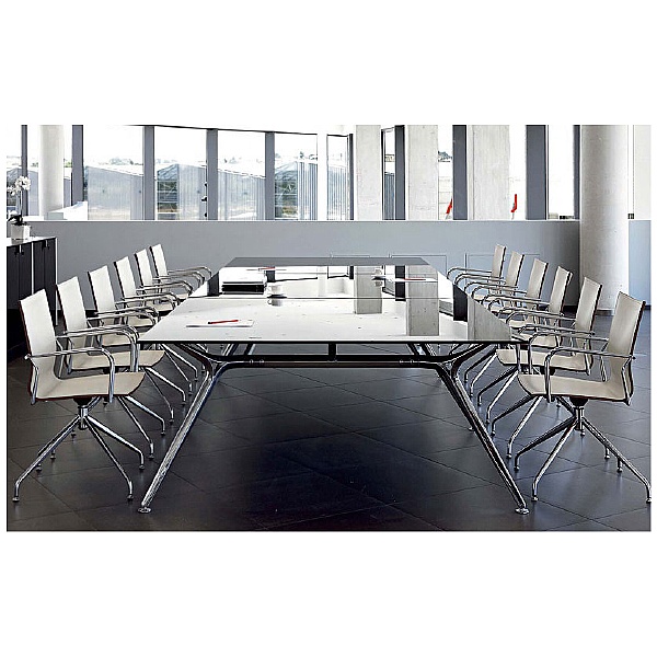 Sapphire Glass Meeting Tables