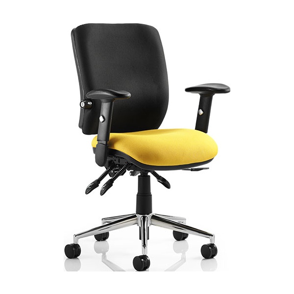 Vital Colour 24Hr Ergonomic Medium Back Chair