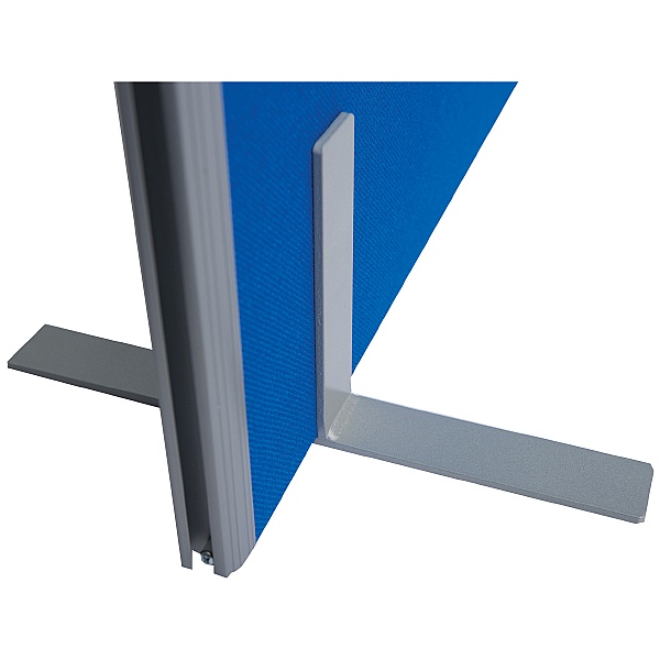 T Foot Plate for Space Dividers 30mm Partitions