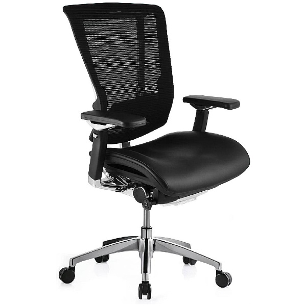 Nefil Ergonomic Mesh & Leather Office Chair