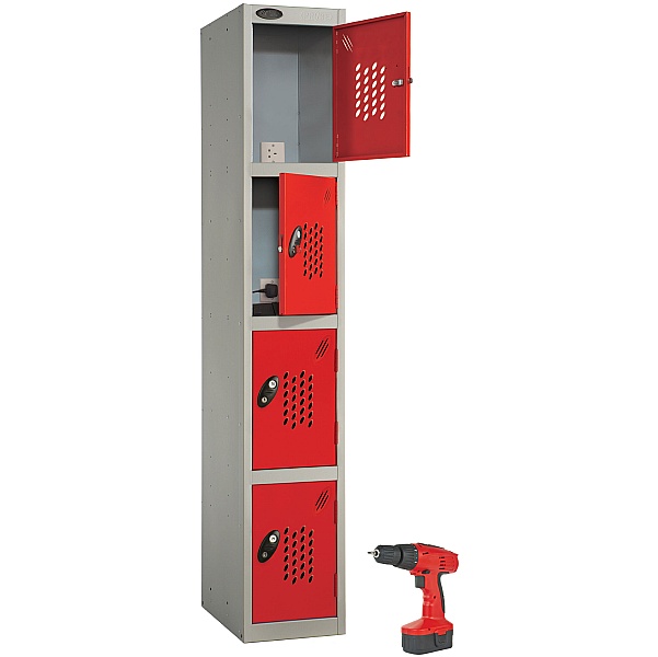 Premium Power Tool Charge Lockers With ActiveCoat