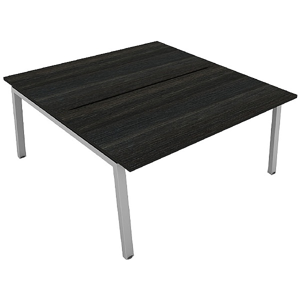 Elite Linnea Compact Double Bench Rectangular Desk