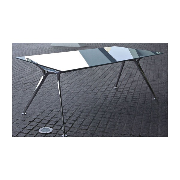 Rectangular Glass Desks