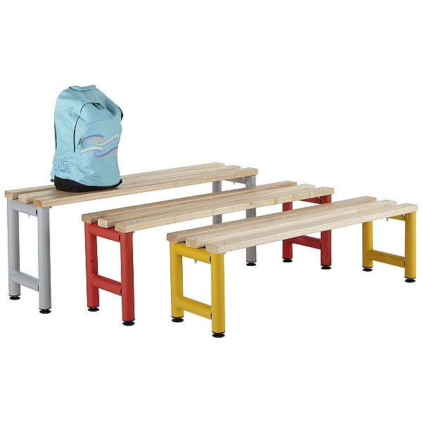 Freestanding Education Cloakroom Benches With Acti