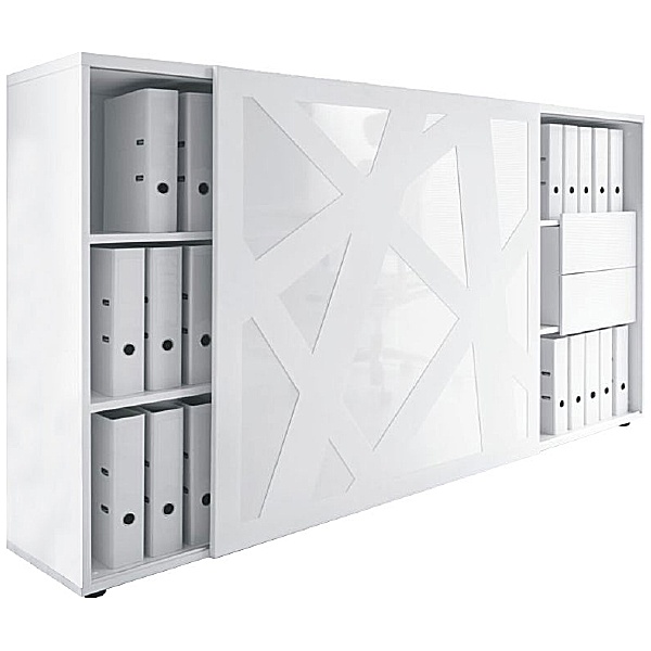 Horizons Sliding Door Storage Cabinet